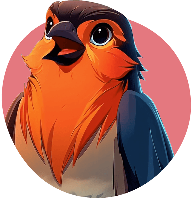 Ember the cardinal